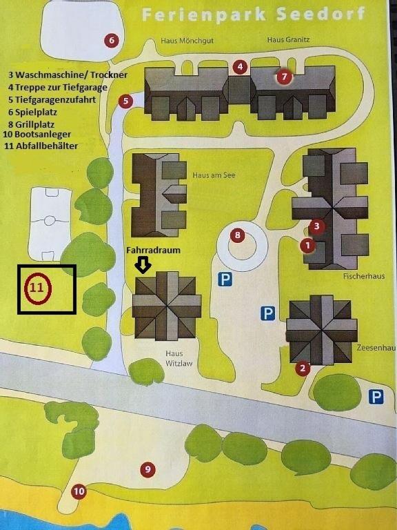 Ferienwohnung Granitzblick 3 Mit Wintergarten Und Seeblick Seedorf  Eksteriør bilde